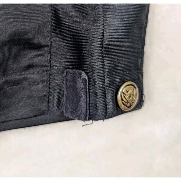 VTG Y2K Nike Tear Away Track Pants Shiny Baggy Breakaway Warm Up Snap Men's M - Picture 8 of 12